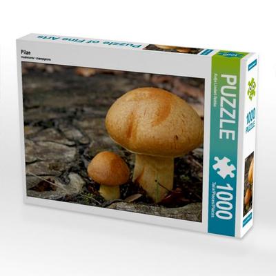 CALVENDO Puzzle Pilze 1000 Teile Puzzle quer | 1000 Teile Lege-Größe 64 × 48 cm Foto-Puzzle für glückliche Stunden