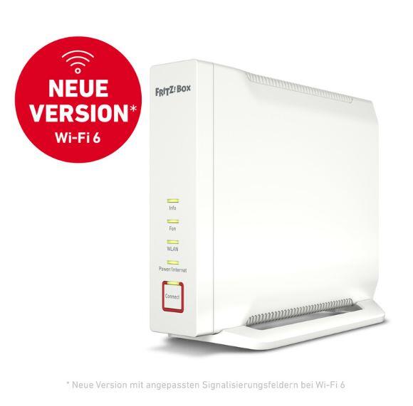 FRITZ!Box 4060 Wireless Router 3-Port-Switch GigE, 2.5 GigE Wi-Fi 6 Dual-Band VoIP-Telefonadapter (DECT) 20002931