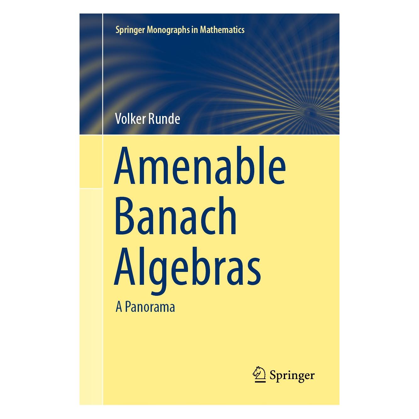 Springer Amenable Banach Algebras (Englisch, Hardcover, Volker Runde) (9781071603499)