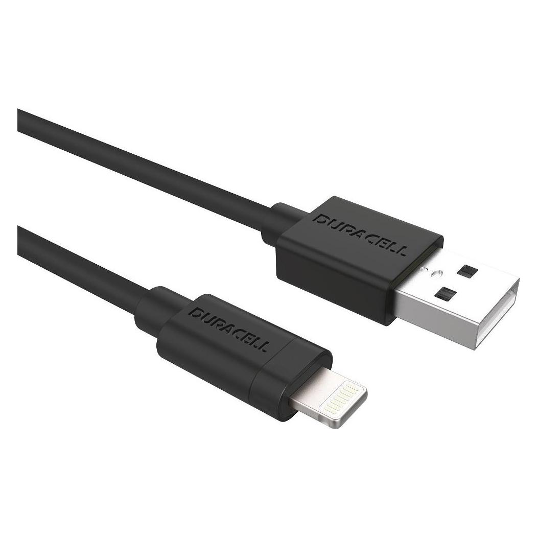 Duracell Sync/Charge Cable 2 Metre Black (2 m, USB 2.0) (USB5022A)