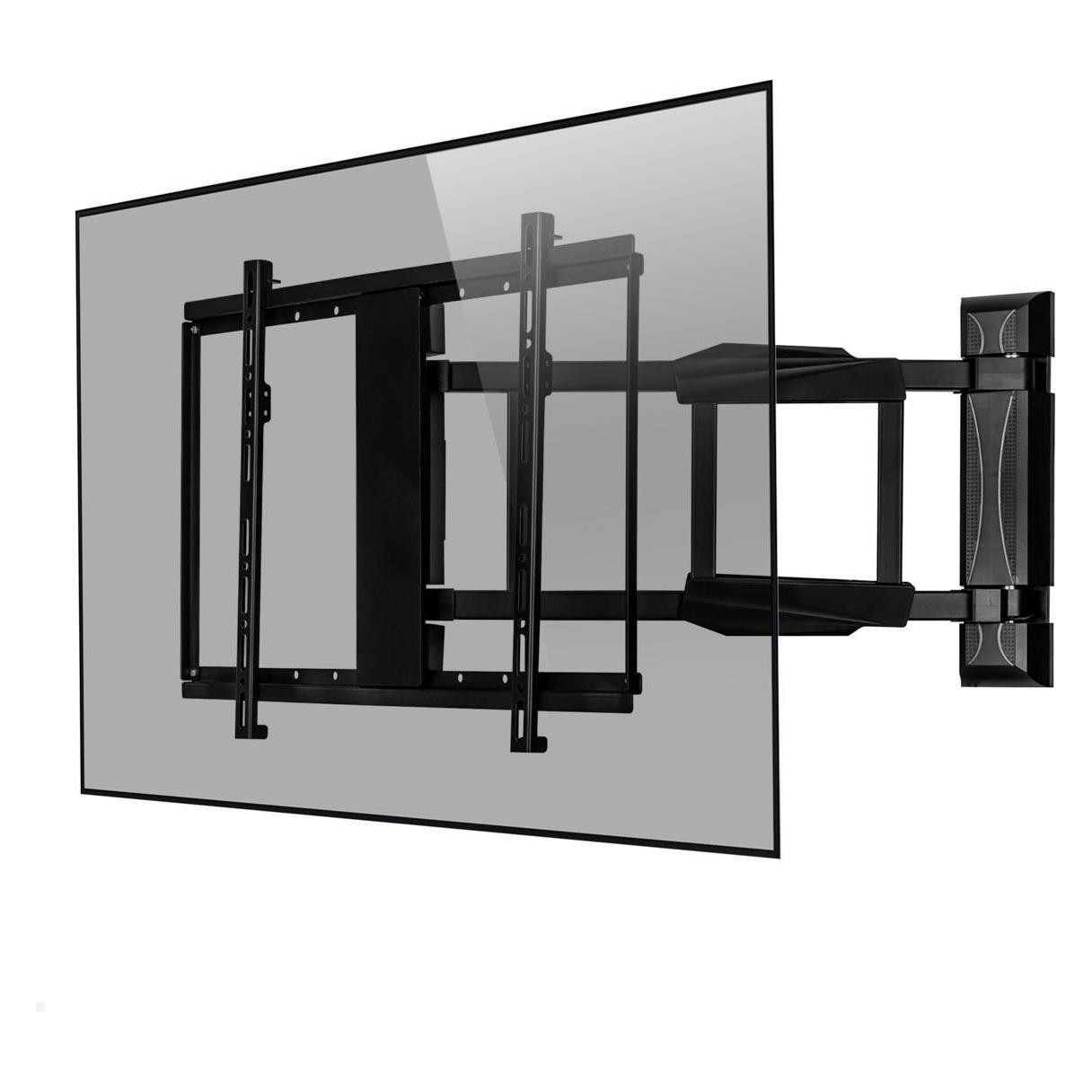 MonLines mySwing MSM09 elektrische TV Wandhalterung 65-75 Zoll, schwarz (Wand, 55 kg) (MSM09)