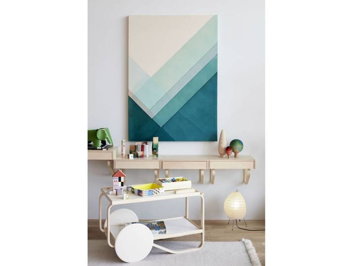 Akari 1N Tischleuchte - Vitra - Wohnzimmer - Papier / Karton