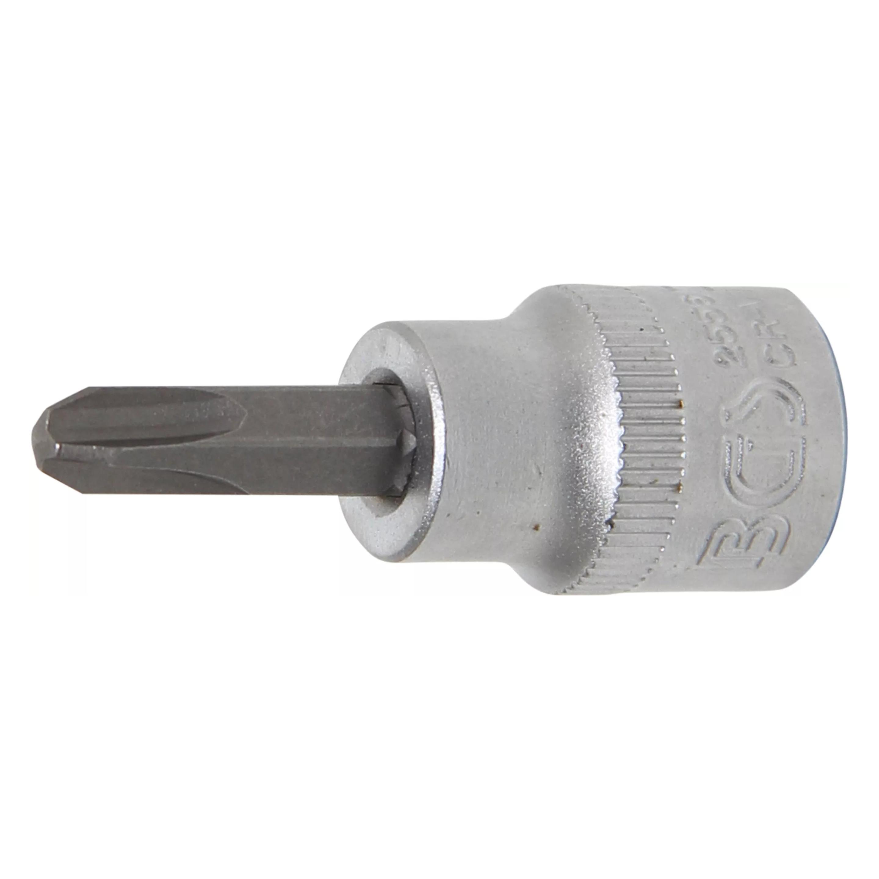 BGS Bit-Einsatz Antrieb Innenvierkant 10 mm (3/8") Kreuzschlitz PH3 (2556)
