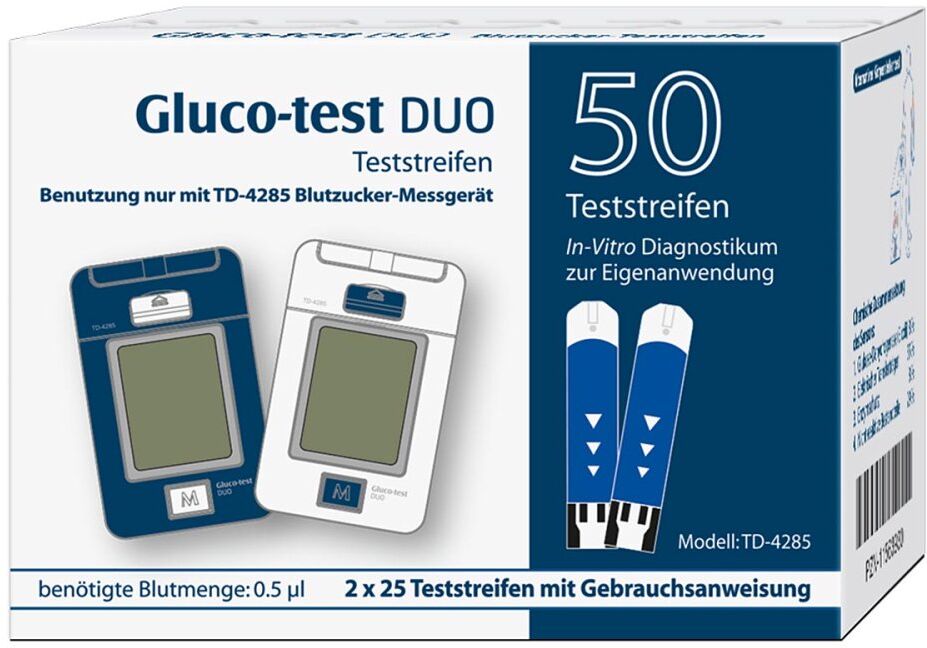 Gluco Test Duo Teststreifen 50stk