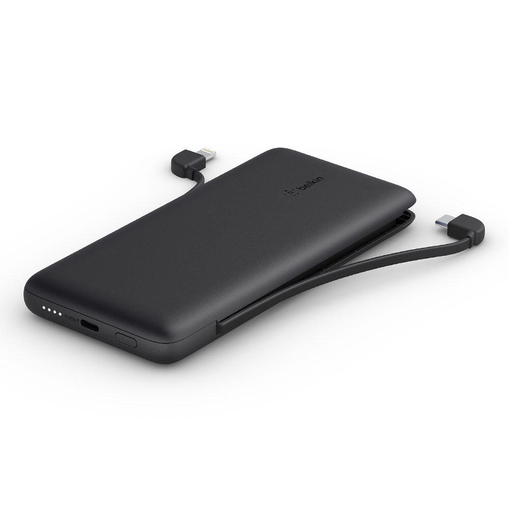 Belkin BoostCharge Plus 10K-USB-C-Powerbank, schwarz BPB006BTBLK