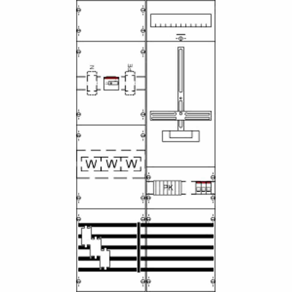 Striebel Mess-u.Wandlerfeld Feld KA4311 kpl.BH3 2CPX034032R9999