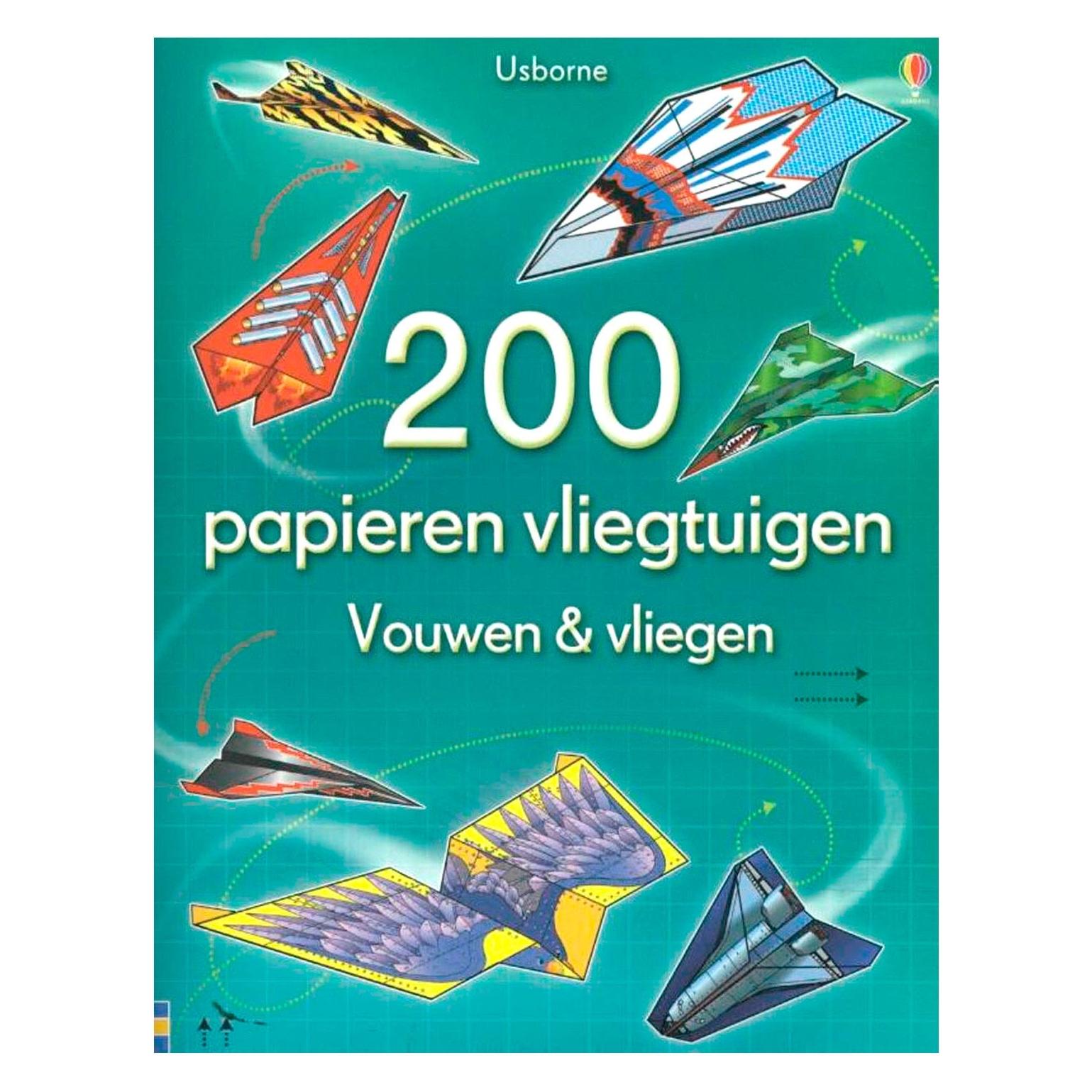 Usborne Publishing 200 Papieren vliegtuigen - Vouwen en vliegen (68869115)