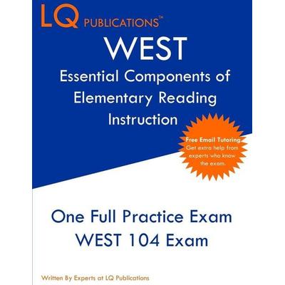 WEST Essential Components of Elementary Reading Instruction, Taschenbuch von Lq Publications, LQ Pubications, 978-1-64926-383-4