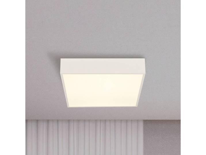 Searchlight Deckenlampe Zeus, weiß / opal, für Badezimmer, Aluminium, Modern, Deckenlampe