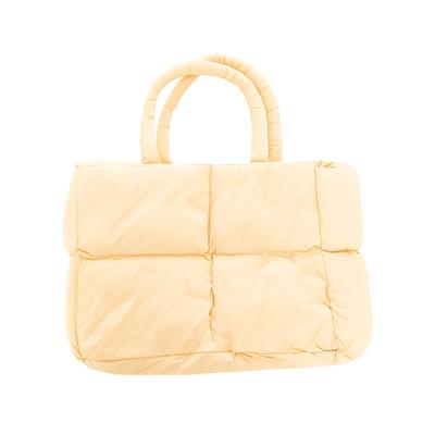 Tragetasche ZWILLINGSHERZ "Uni", Damen, beige, Web, Kunstfaser, unifarben, Taschen, geräumig, leichtes Material