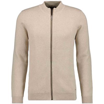 Collegejacke RAGMAN, Herren, Gr. 3XL5658, beige, 95% Baumwolle 5% Kaschmir, Jacken Collegejacke