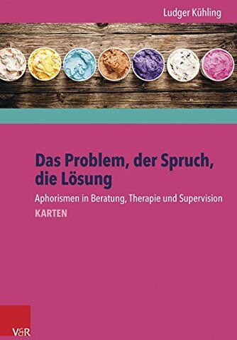 Ludger Kühling - Das Problem, der Spruch, die Lösung: Aphorismen in Beratung, Therapie und Supervision - Karten - Preis vom 09.10.2026 07:28:09 h