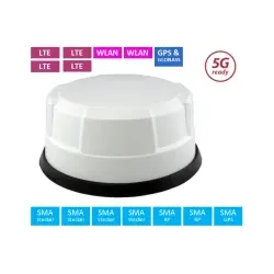 PAN-ANT530 4xLTE/5G/2xWLAN/GPS High Performance Antenne mit 3m Kabelsatz