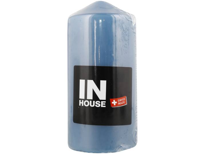 Inhouse Zylinderkerze 70x150mm petrol