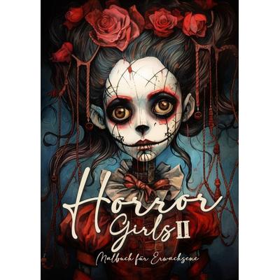 Horror Girls Malbuch für Ewachsene 2, Taschenbuch von Monsoon Publishing,Musterstück Grafik, Epubli, 978-3-7598-0122-7