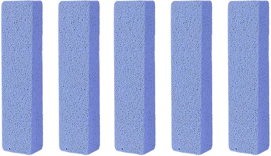 INF 5er-Pack Bimsstein zur Fußpflege Blau
