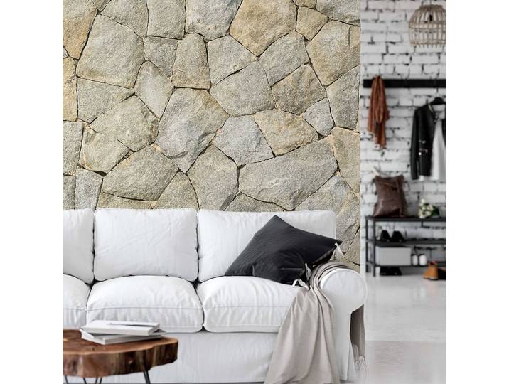 Papier peint Natural Stone Wall 3 x 2cm
