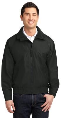Port Authority JP54 Competitor Jacket in True Black/True Black size 6XL   Polyester