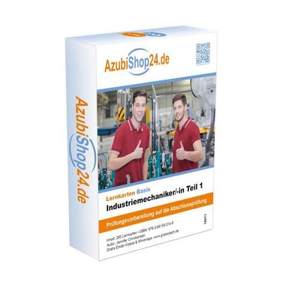 Lernkarten Industriemechaniker Teil 1 Prüfung Prüfungsvorbereitung, Nonbook von Jennifer Christiansen, Princoso, 978-3-96159-314-9