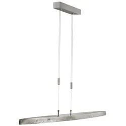 LED Hängeleuchte Pendelleuchte Esszimmerlampe Dimmbar Silber Metall L 106 cm 2700-4000K, 2900lm