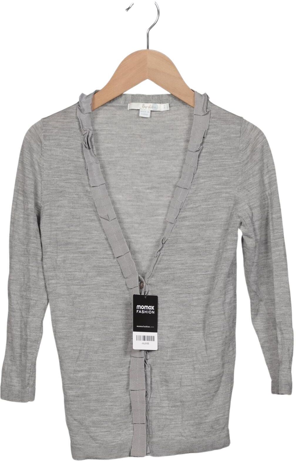Boden Damen Strickjacke, Grau, Gr. XS (UK 6), Wolle - Second Hand