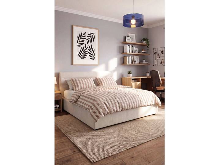 Polsterbett Sienna Beige ca. 160x200cm