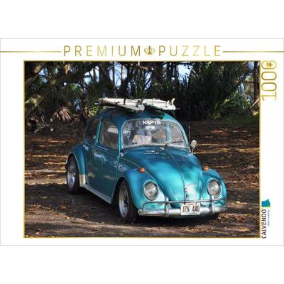 CALVENDO Puzzle VW Käfer, Hawaii | 1000 Teile Lege-Größe 64x48cm Foto-Puzzle für glückliche Stunden
