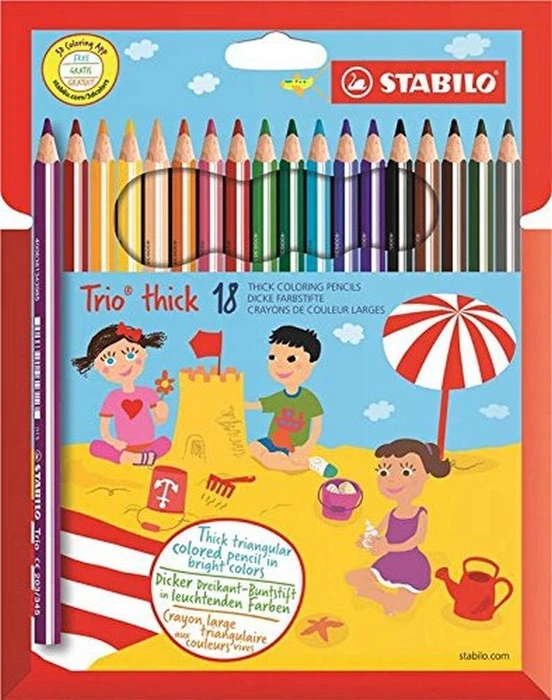 Stabilo Trio dick 18 Farben