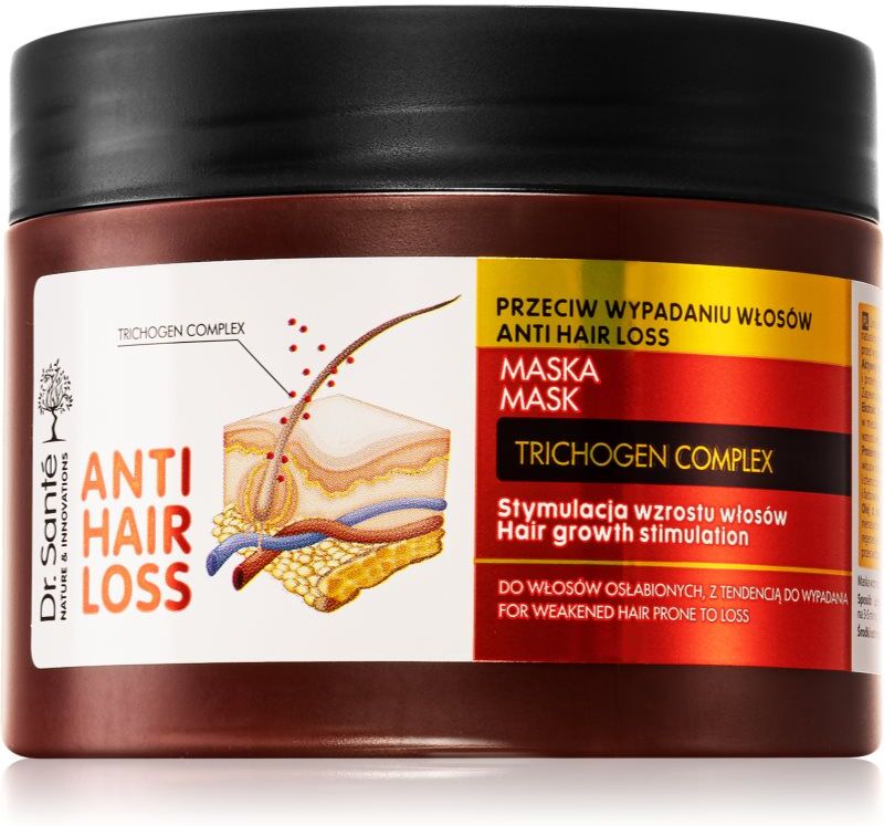 Dr. Santé Anti Hair Loss masque pour stimuler la repousse des cheveux 300 ml