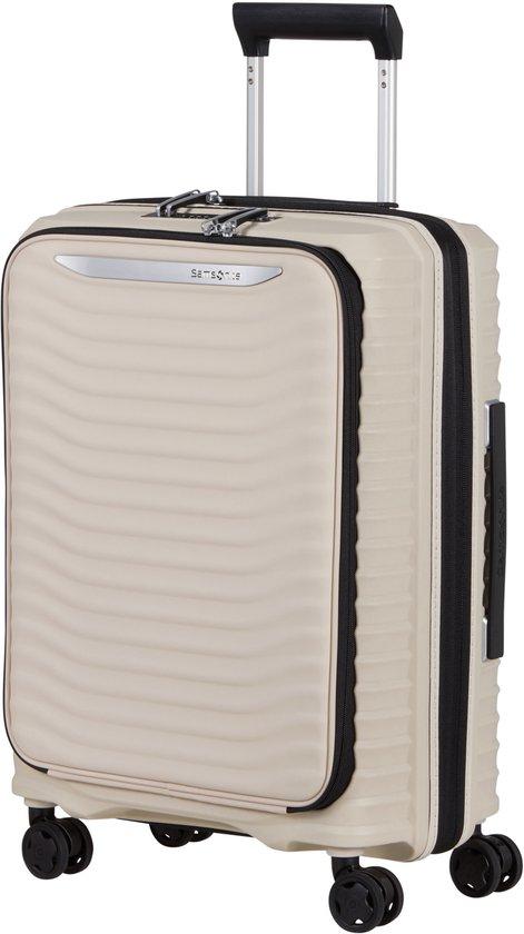 Samsonite Hardcase Koffer 42 l, Sandstone, 55 cm, TSA-Zahlenschloss, USB-Port