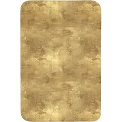 BADEMATTE Industriell - Textur - Gold Rutschfest 60x90 cm