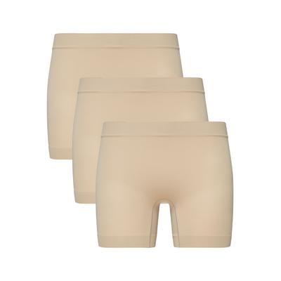 Panty JOCKEY "Skimmies", Damen, Gr. S, Single Jersey, beige, Single Jersey, Obermaterial: 85% Polyamid, 12% Elasthan, 3% Baumwolle, unifarben, eng, Unterhosen Panty, nahtlos, kürzere Passform