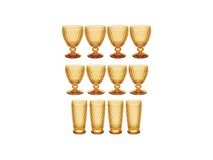 Villeroy & Boch Gläser-Set Boston Coloured Wein- & Longdrinkgläser 12er Set, 12-tlg., Glas