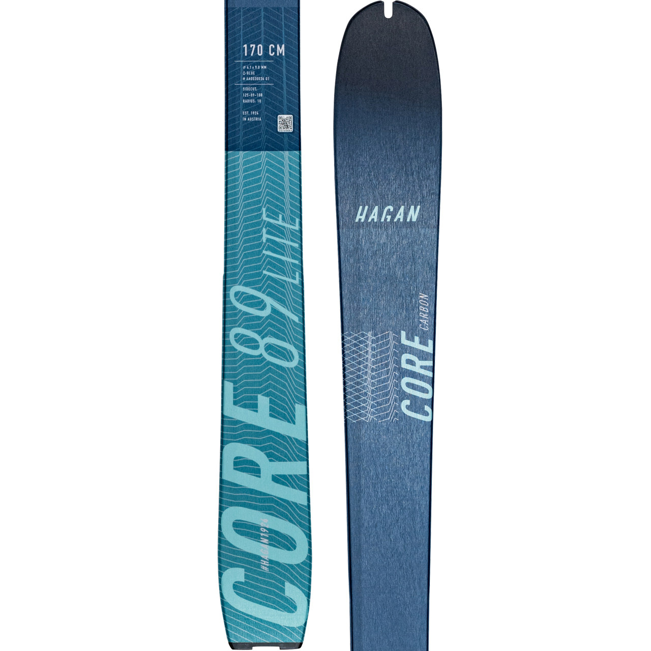 Hagan Core Carbon 89 Lite - 154 cm