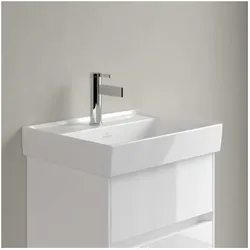 Villeroy und Boch Collaro Handwaschbecken 433451R1 ohne Überlauf, 50x40cm, weiß C-plus