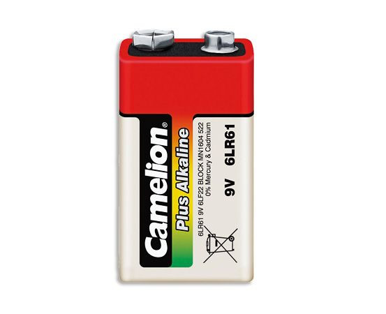 Camelion 6LR61-SP1 Alkaline Wegwerpbatterij 9V, 700 mAh, 1 stuk
