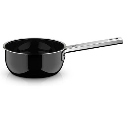 Kasserolle WMF "Fusiontec Function Pro", schwarz, B:16cm H:8cm L:34,5cm Ø:16cm, Töpfe, Kasserolle, kratzfeste Oberfläche, wärmereduzierende Hohlgriffe, Made in Germany