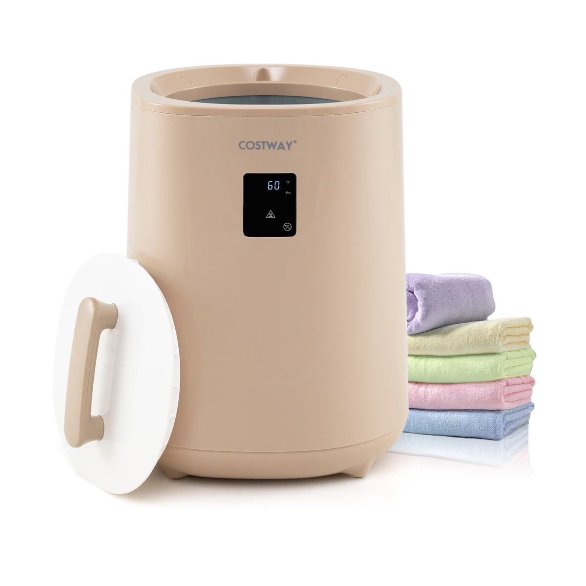 Costway Draagbare Elektrische Handdoekverwarmer en Dekenverwarmer, 18 Liter