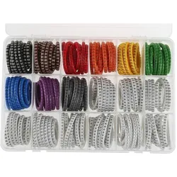 RS PRO, Kabelverbindung Zubehör, PVC Cable Marker Kit 0.75-3.5 mm2 cable