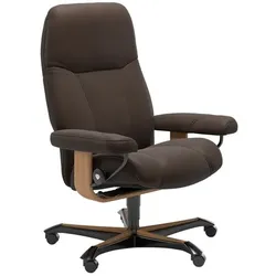 Stressless Bürostuhl Consul Office Leder Braun Batick Brown M (Medium)