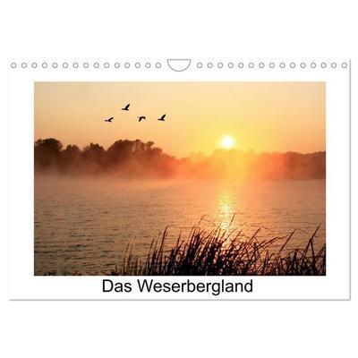 Das Weserbergland (Wandkalender 2026 DIN A4 quer), CALVENDO Monatskalender