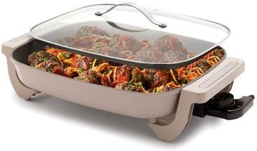 "GreenPan Advanced 12"" x 15"" Electric Skillet, Ceramic Nonstick"