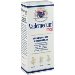 VADEMECUM MED Mundwasser Konzentrat 0888 75 ml