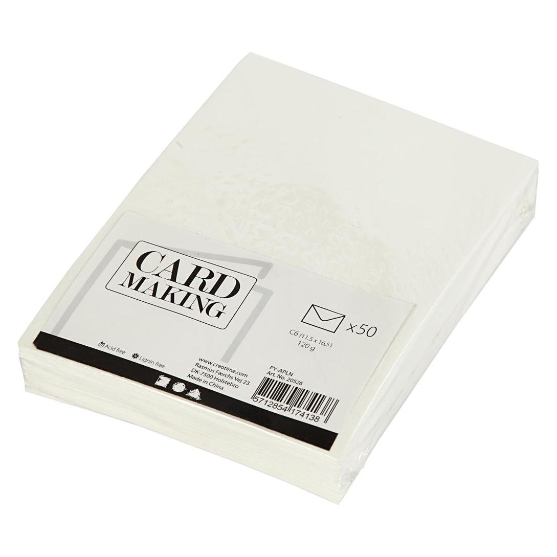 Creativ Company Envelopes (114 x 162 mm, 50x) (5712854174138)