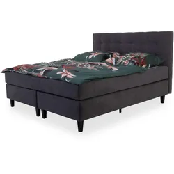 Boxspringbett MAßWERKSTATT JENA - Bezug: Stoff