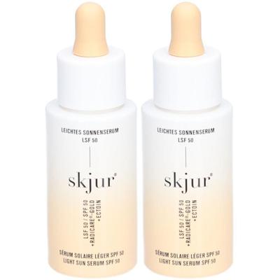 Skjur leichtes Sonnenserum LSF 50 2x 2x30 ml Creme