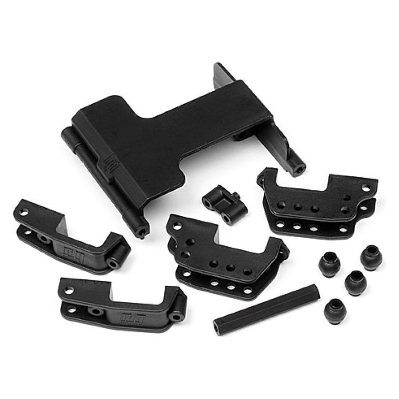 HPI Rock Crawler Conversion Servo mount/High Link Bracket Set (85632)