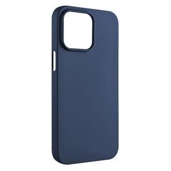 Fixed Story Gummierte Rückseite für Apple iPhone 15 Pro Max Blau (Apple iPhone 15 Pro Max) (FIXST-1203-BL)