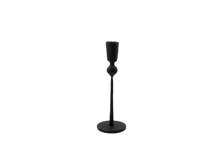 House Doctor Bougeoir Trivo 18 cm Noir