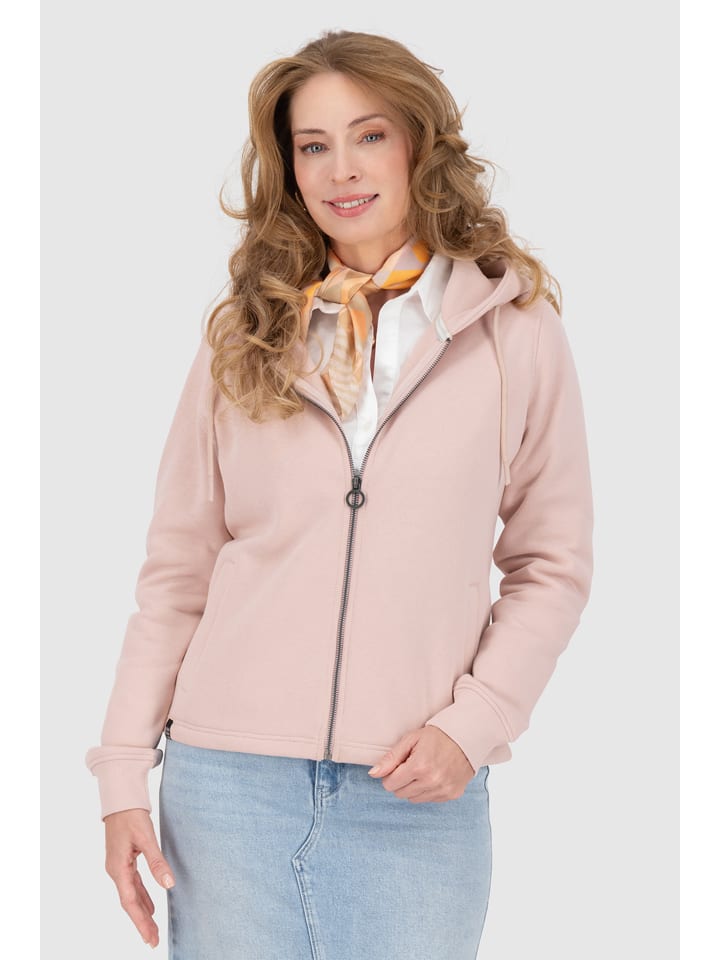 alife and kickin Sweatjacke in Rosa - XL